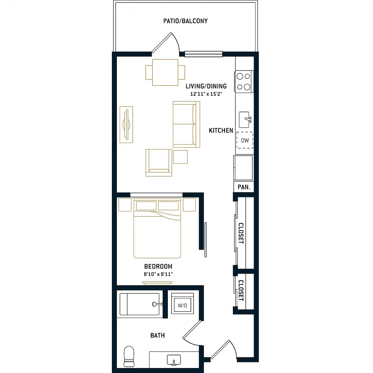 Floor plan A5B