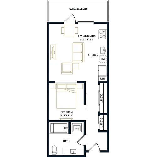 Floor plan A5B