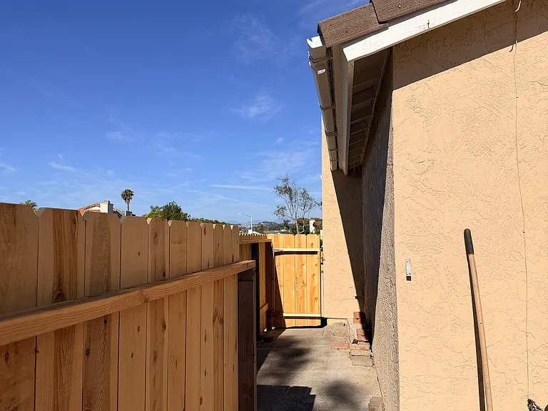 side walkway