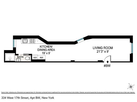 2nd image of 334 W 17th St