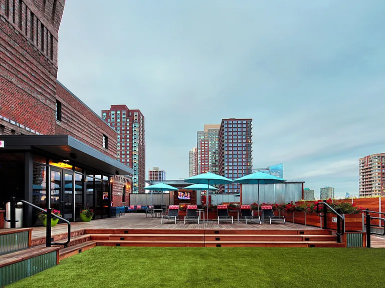 Lawn Area on Rooftop Deck
