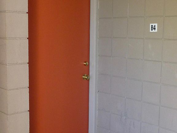 Front door to Unit B4.