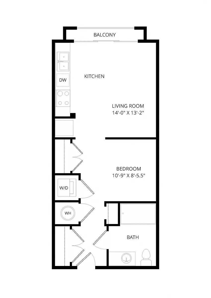 Floor plan Shoreline
