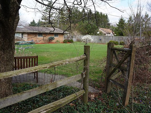 Gate to back yard