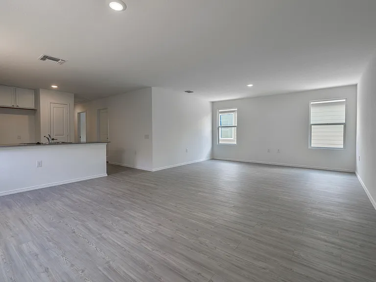 Living Room & Dining Area