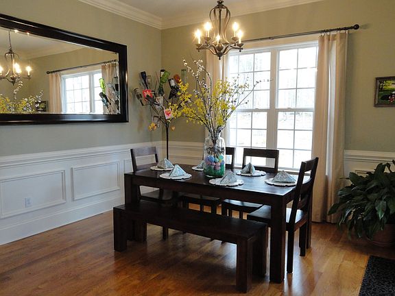 Large bright dining room