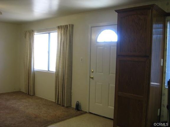 front door in living room