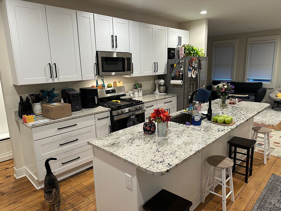 Open concept kitchen