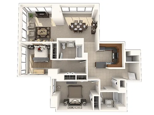 Floor plan Bushnell