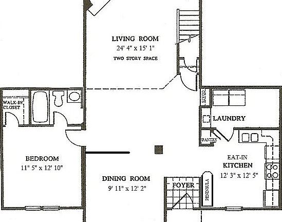 Main Floor w/Master or Den