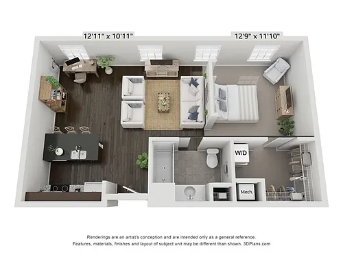 Floor plan Clubhouse Loft