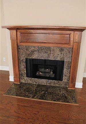 Granite Fireplace