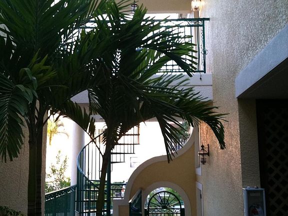 View of Entrance from Courtyard