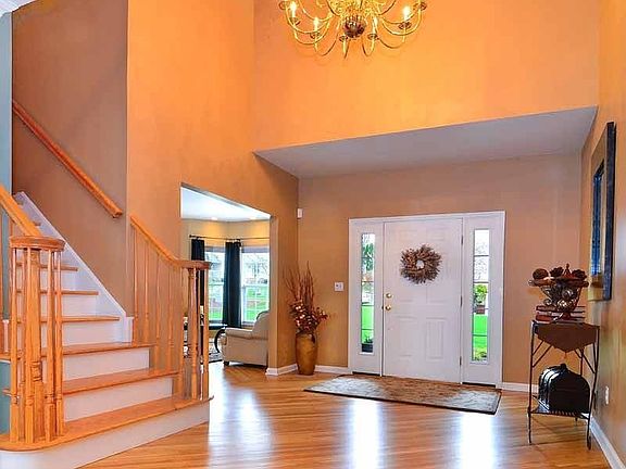 Dramatic Two Story Foyer