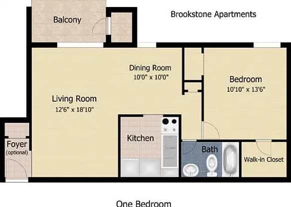1 Bedroom 1 Bedroom