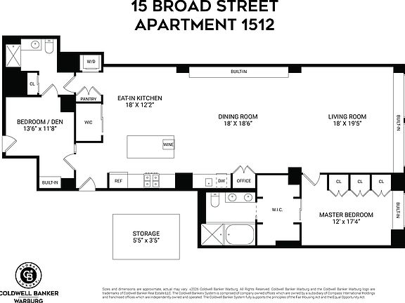 2nd image of 15 Broad St APT 1512