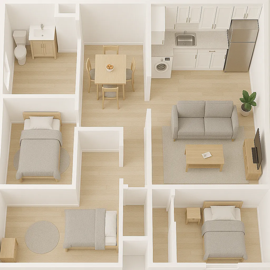 Floor plan The Cara Cara