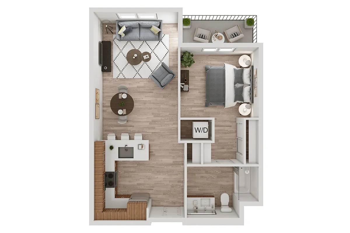 Floor plan Miller