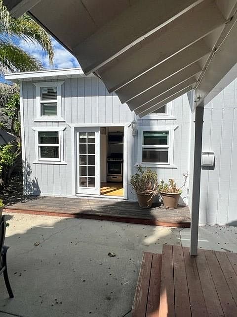 front view of the guest house