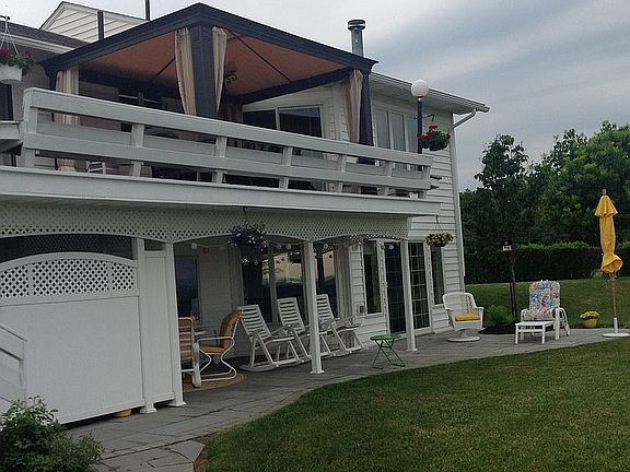 Deck and patio 