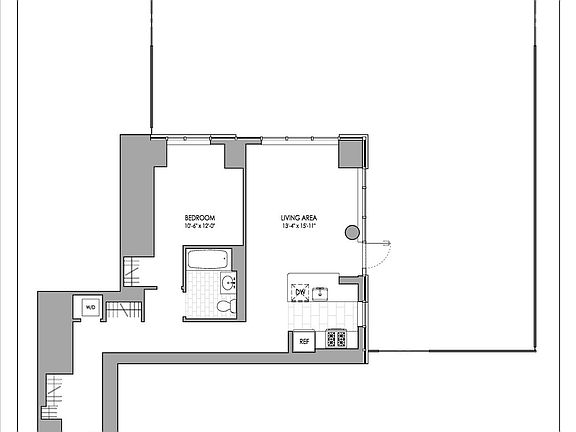 2nd image of 606 W 57th St APT 301
