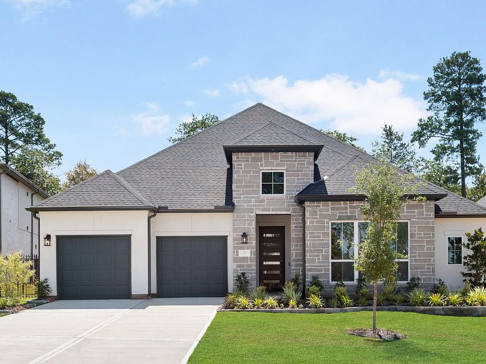 Stone and stucco exterior