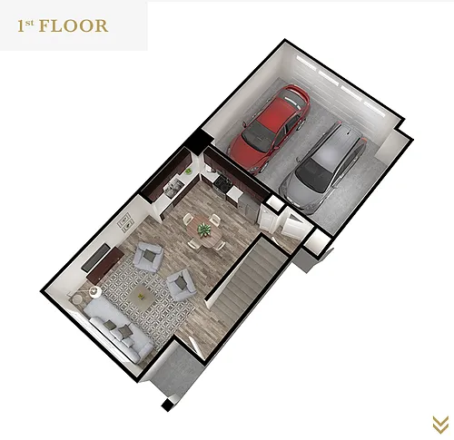 Floor plan Arrowhead 4-Bed w/Finished Basement