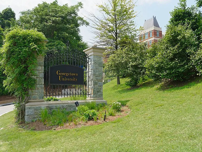 Two miles from Georgetown University