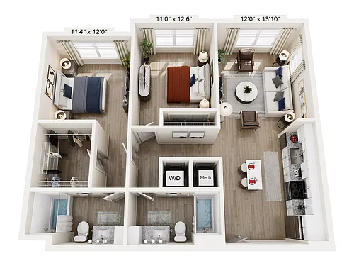 Floor plan B2