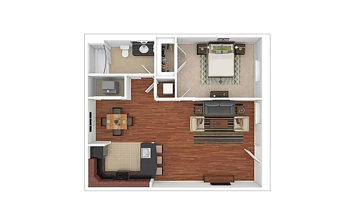 Floor plan A13
