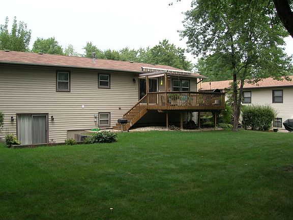 Back house, deck & awning
