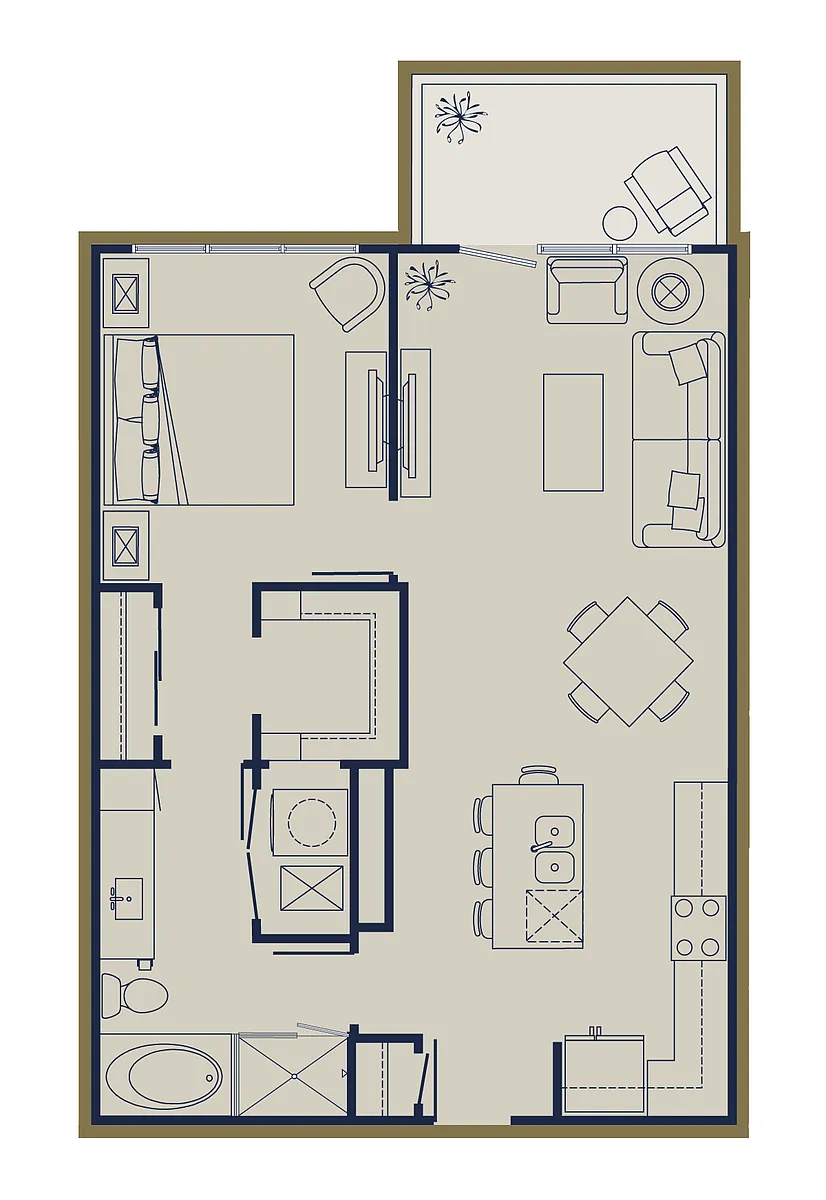 Floor plan B