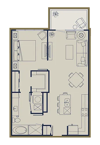 Floor plan B
