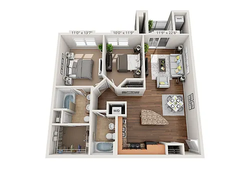 Floor plan Prescott