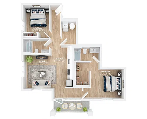 Floor plan Compass C5