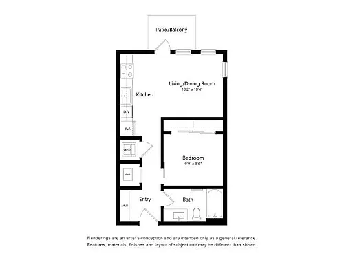Floor plan Urban-B2