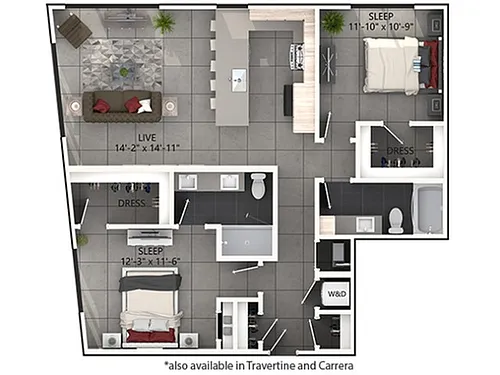 Floor plan C5