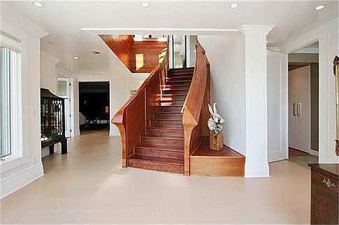 Formal Entry with Custom Staircase