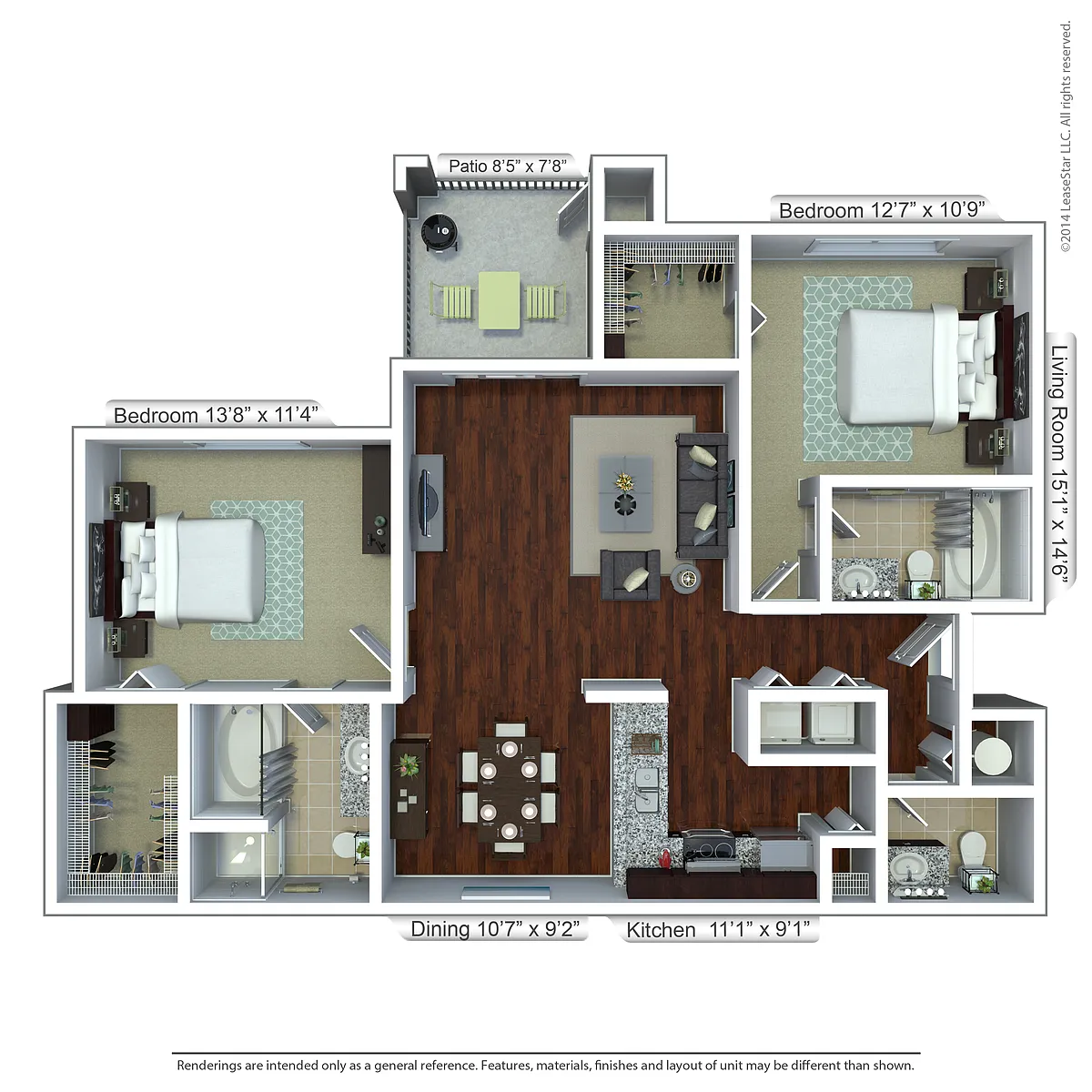 Floor plan Wharf