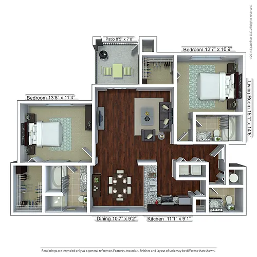 Floor plan Wharf