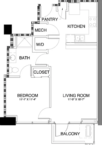Floor plan B