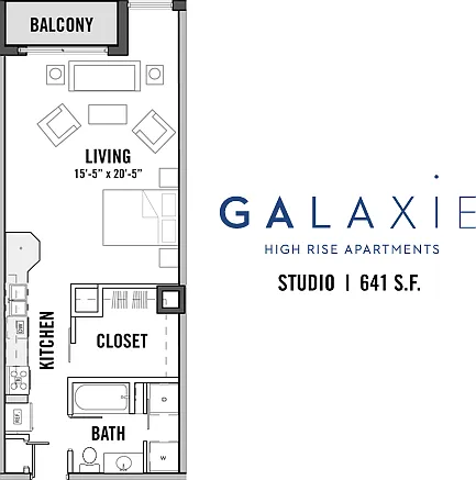 Galaxie High Rise Apartments — Photo 10