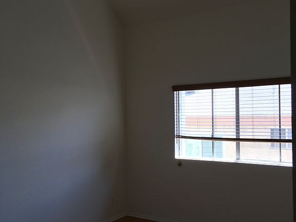 Vaulted ceiling in master bedroom!