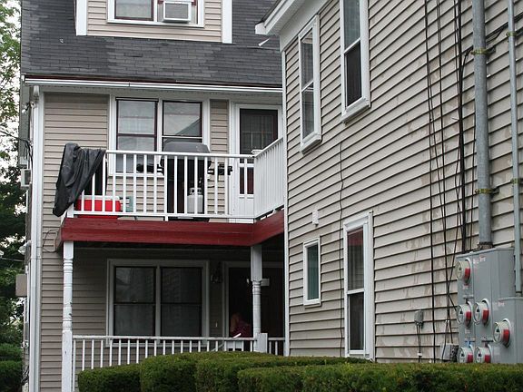 second floor shared balcony/deck