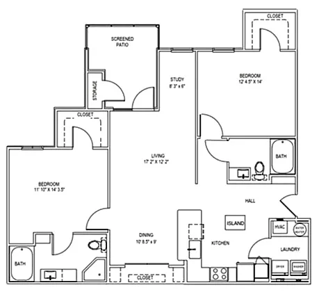 Floor plan The Delta 2