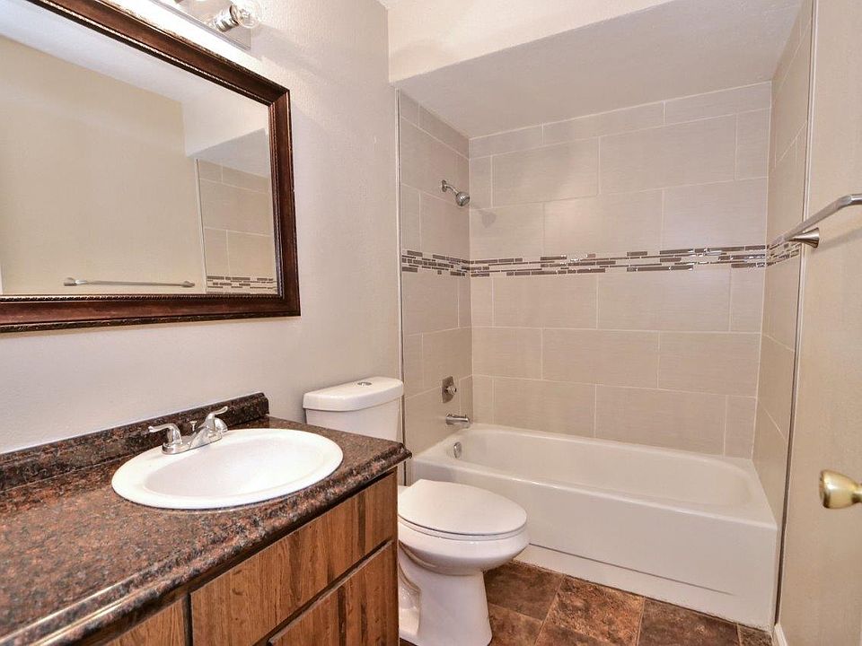 hall bath new tile walls and toilet and flooring