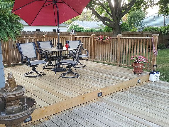 2 level deck