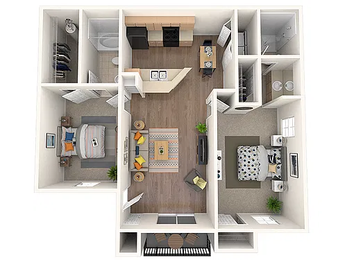 Floor plan B1