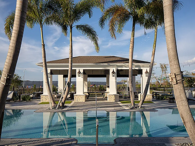 Expansive Pool View