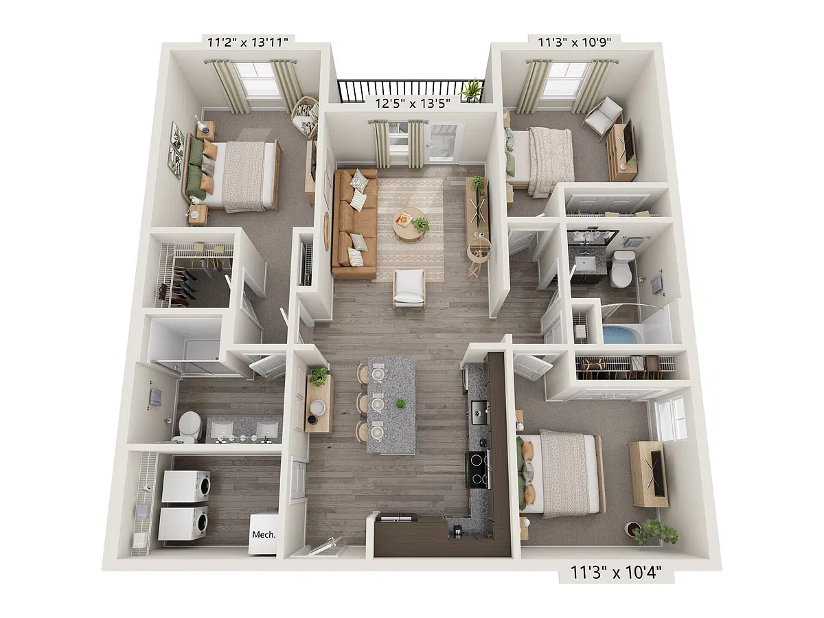 Floor plan C1